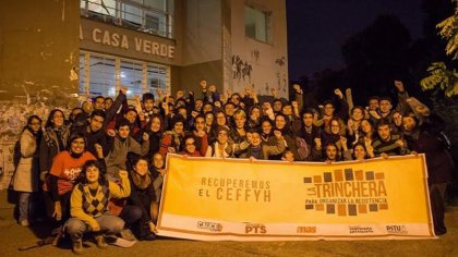 Gran campaña militante del Frente “La Trinchera” en la UNC